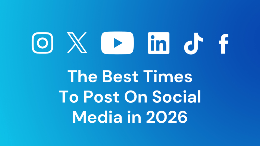 best times to post on social media in 2026, social media marketing, social media tips, social media times